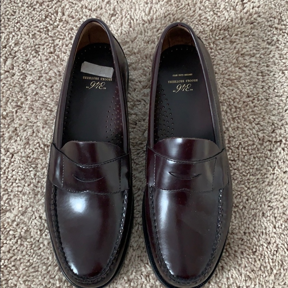 Brooks Brothers Brown Penny Loafer